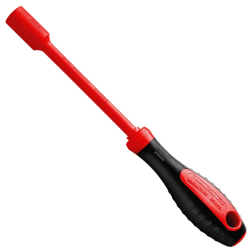 Chave Canhao Haste Isolada 1000V IEC60900 NR10 Cabo com Duplo Isolamento CRV 13X125MM Tramontina Pro 44317/013