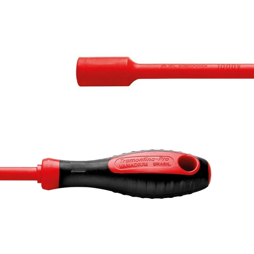 Chave Canhao Haste Isolada 1000V IEC60900 NR10 Cabo com Duplo Isolamento CRV 14X125MM Tramontina Pro 44317/014
