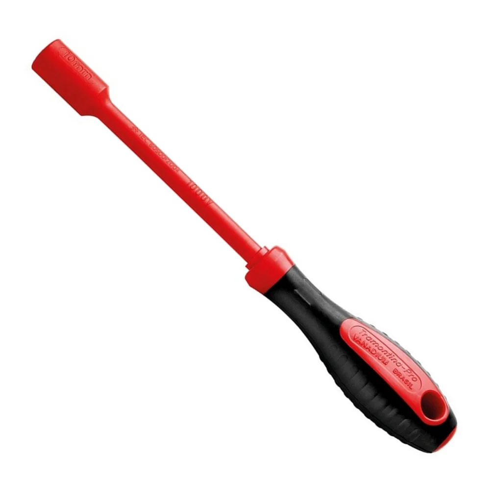 Chave Canhao Haste Isolada 1000V IEC60900 NR10 Cabo com Duplo Isolamento CRV 6X125MM Tramontina Pro 44317/006