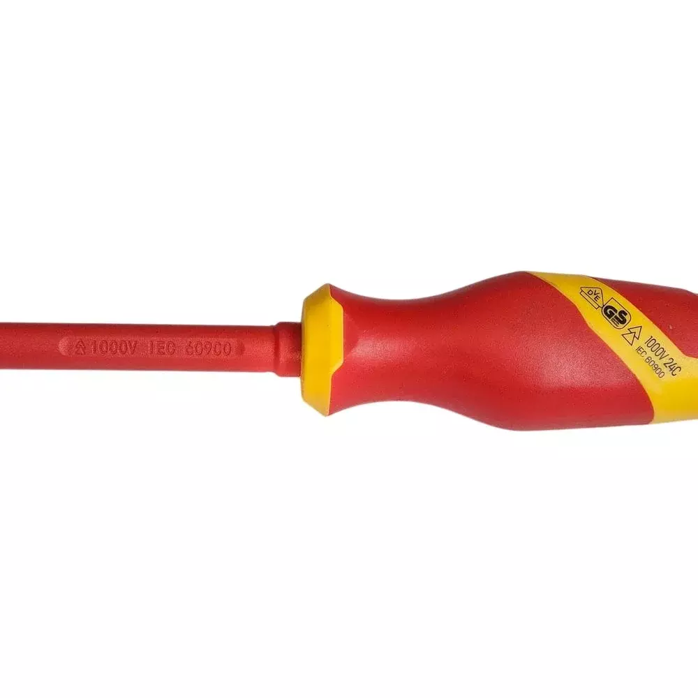 Chave Canhao Haste Isolada 1000V VDE IEC60900 NR10 CRV 8X125MM Noll 6790004