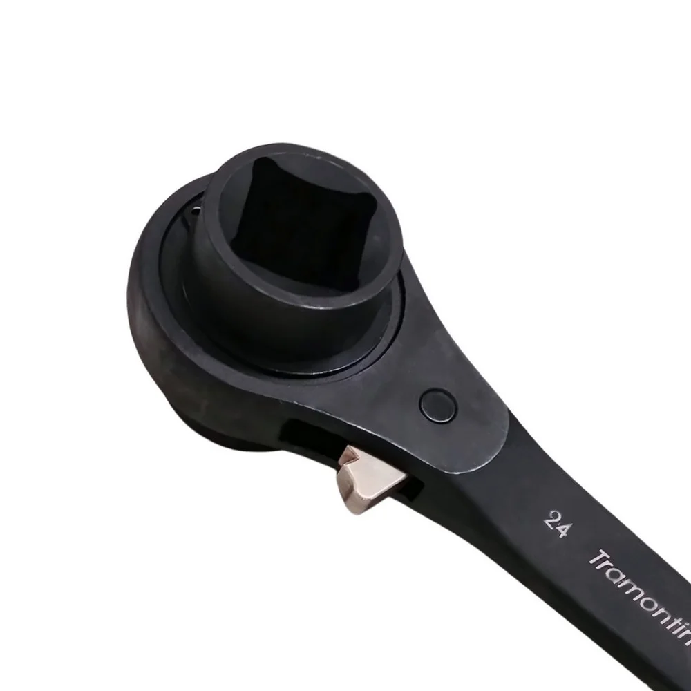 Chave Catraca Estrutura Metalica Encaixe Quadrado CRV 24X27MM Tramontina Pro 44639/010