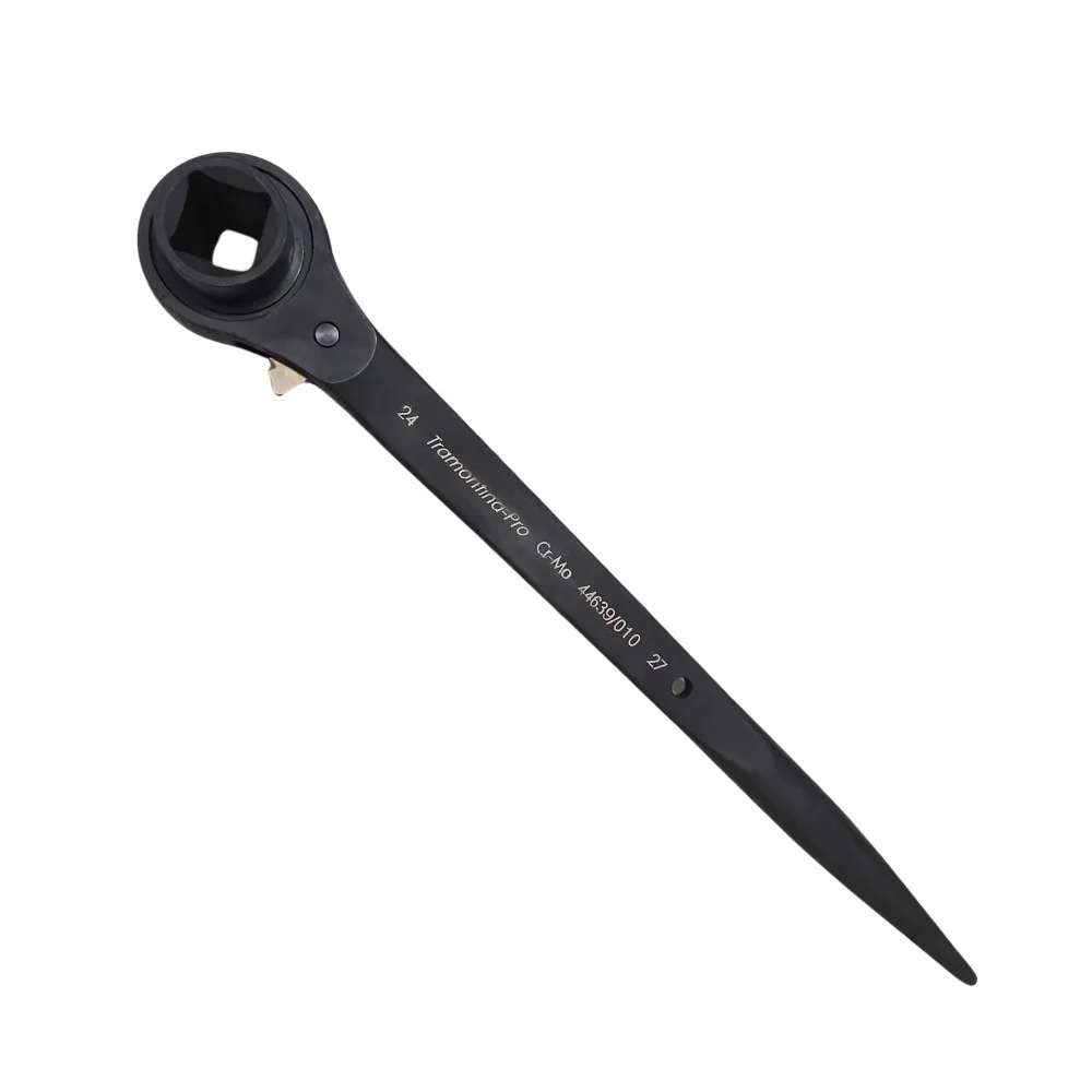 Chave Catraca Estrutura Metalica Encaixe Quadrado CRV 24X27MM Tramontina Pro 44639/010