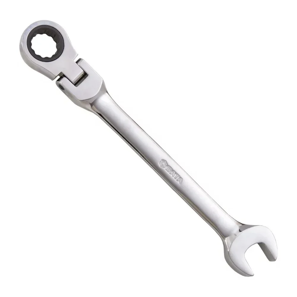 Chave Combinada Articulada com Catraca CRV 10MM Sata ST46401ST