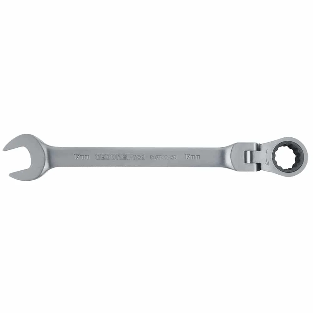 Chave Combinada Articulada com Catraca CRV 17MM Gedore Red R07300170