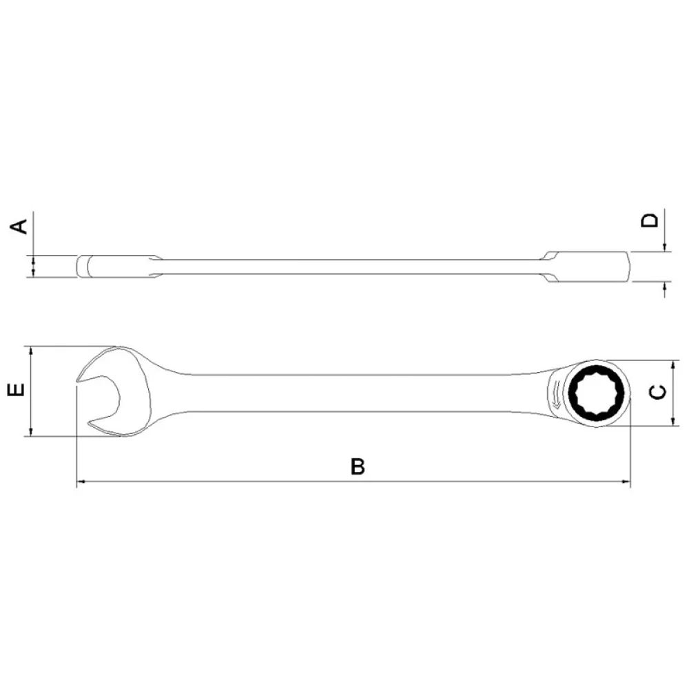 Chave Combinada com Catraca CRV 13MM Tramontina Pro 44652/113