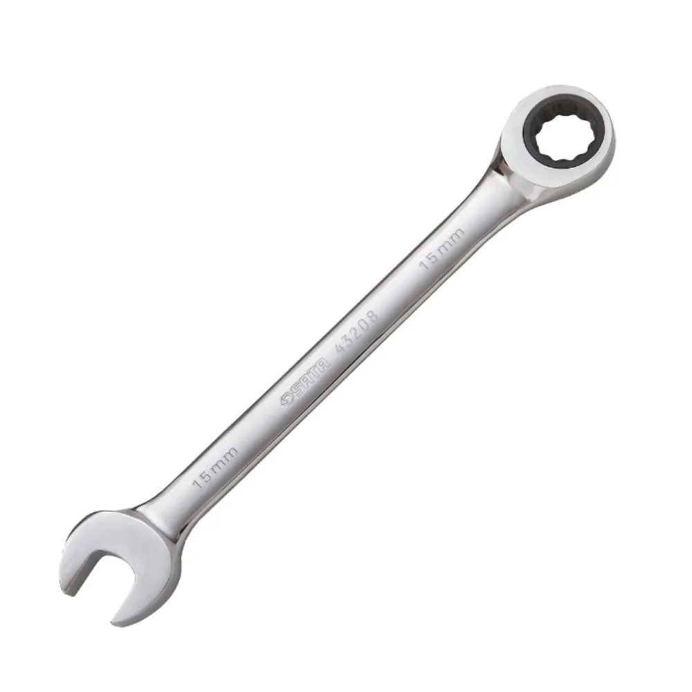 Chave Combinada com Catraca CRV 15MM Sata ST43208ST