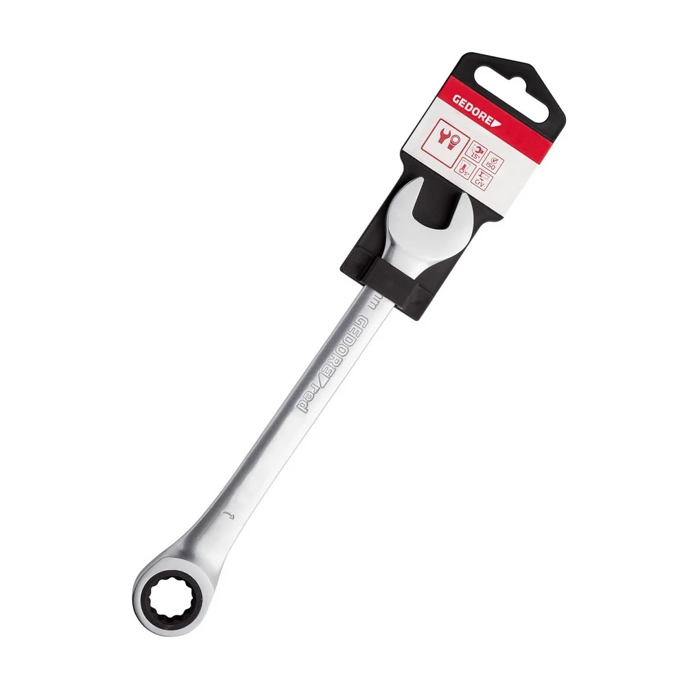 Chave Combinada com Catraca CRV 16MM Gedore Red R07100160