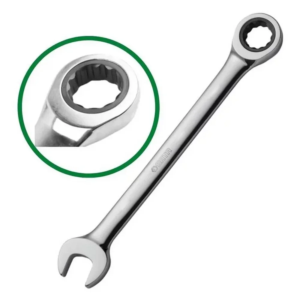 Chave Combinada com Catraca CRV 27MM Sata ST43217ST