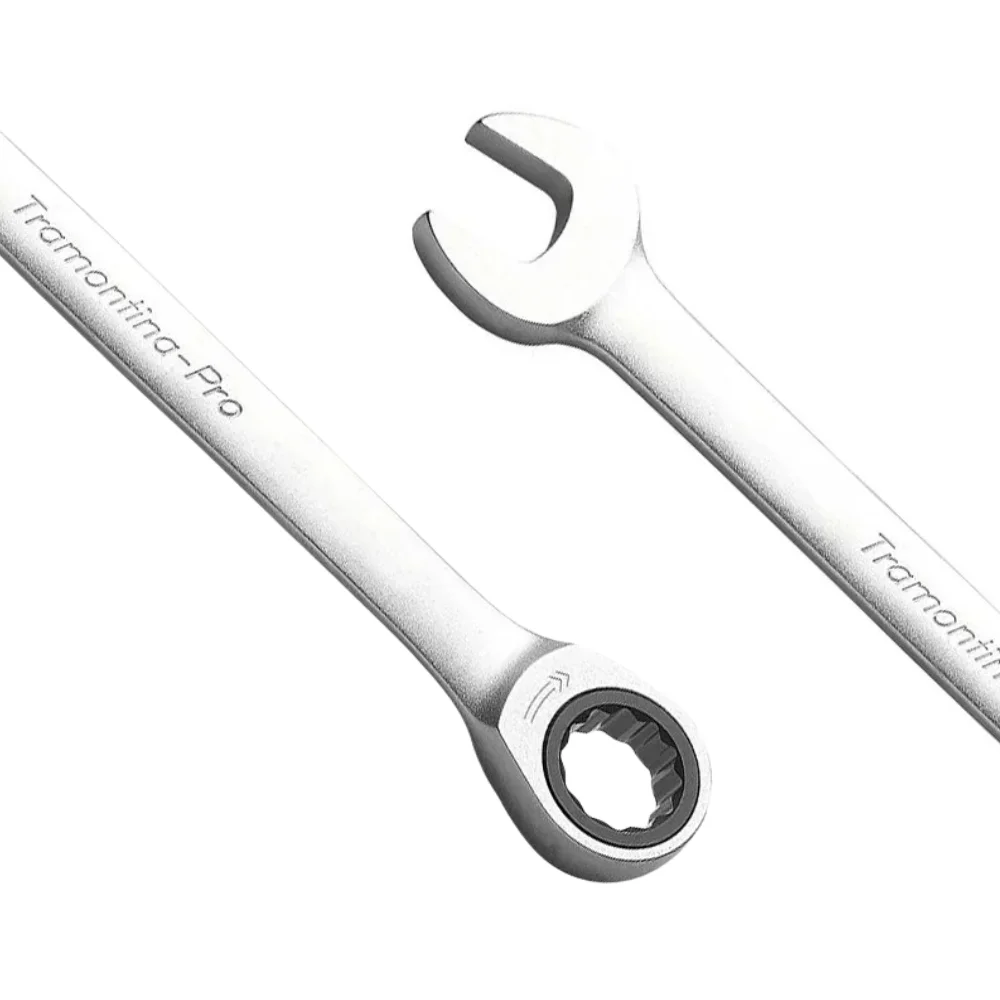 Chave Combinada com Catraca CRV 8MM Tramontina Pro 44652/108