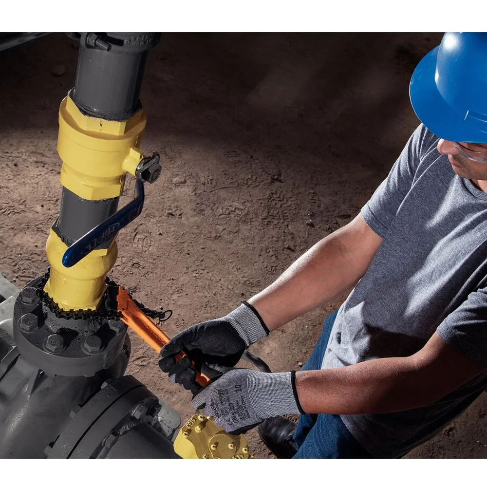 Chave de Corrente para Tubos Servico Pesado Capacidade 110-185MM 36" Tramontina Pro 44082/136