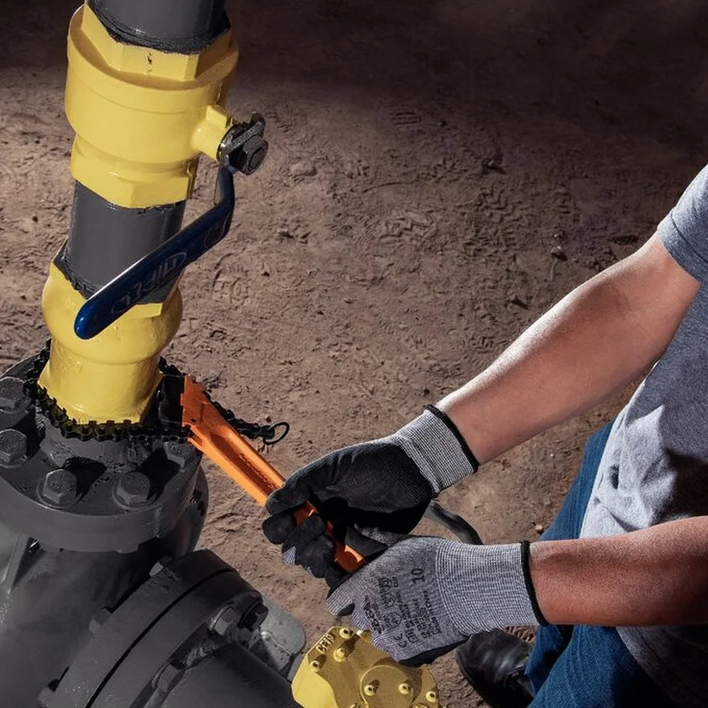 Chave de Corrente para Tubos Servico Pesado Capacidade 75-125MM 24" Tramontina Pro 44082/124