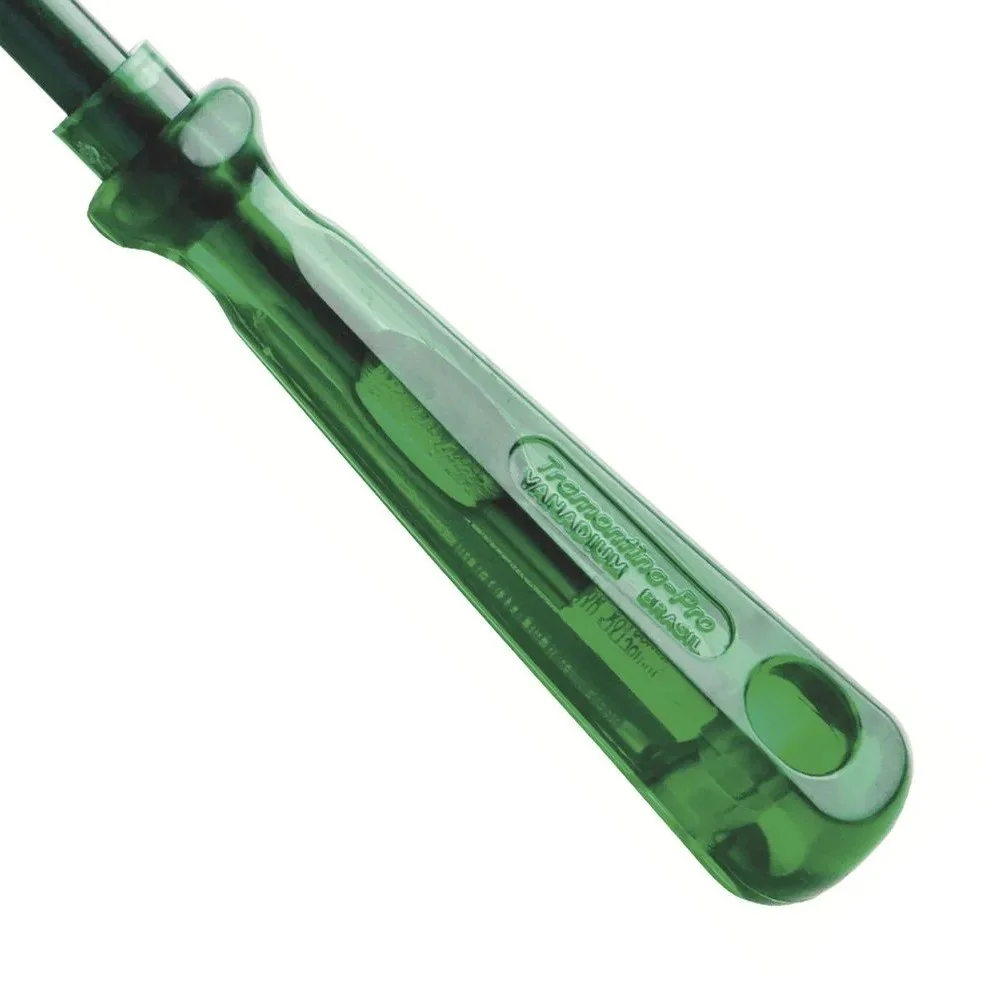 Chave de Fenda Haste Isolada 1000v NBR9699 NR10 CRV 1/4X4" Tramontina Pro 44115/030