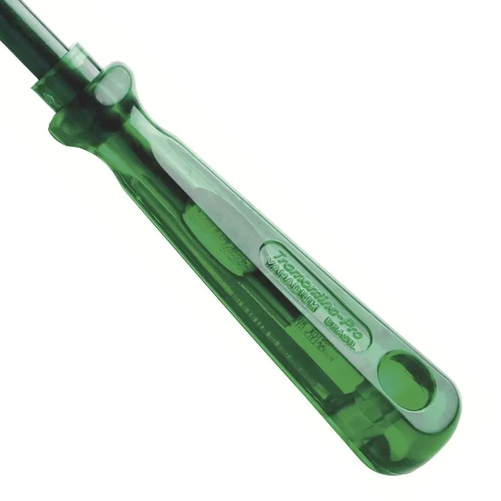Chave de Fenda Haste Isolada 1000v NBR9699 NR10 CRV 1/8X8" Tramontina Pro 44115/014