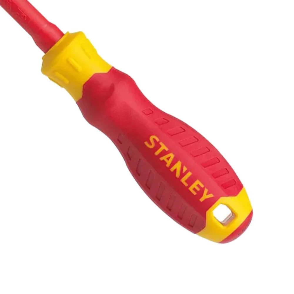 Chave de Fenda Haste Isolada 1000V VDE EN60900 CRV 4X100MM Stanley STMT60164-LA