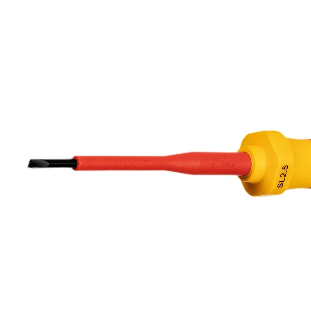 Chave de Fenda Haste Isolada 1000V VDE EN/IEC60900 CRV 2,5X75MM Bosch 1600A02NC0