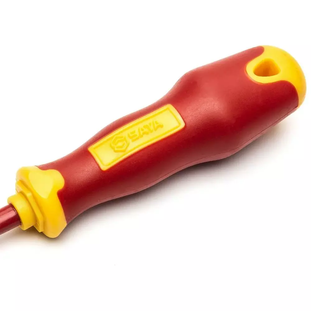 Chave de Fenda Haste Isolada 1000V VDE IEC60900 CRV 2,5X75MM Sata ST61321SC