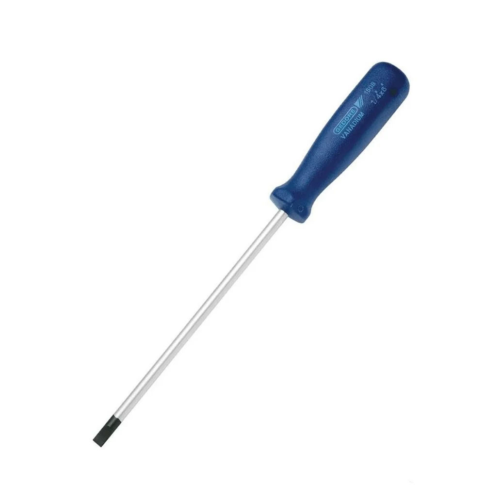 Chave de Fenda para Borne Ponta Paralela CRV 3/16X6" Gedore 150DB8