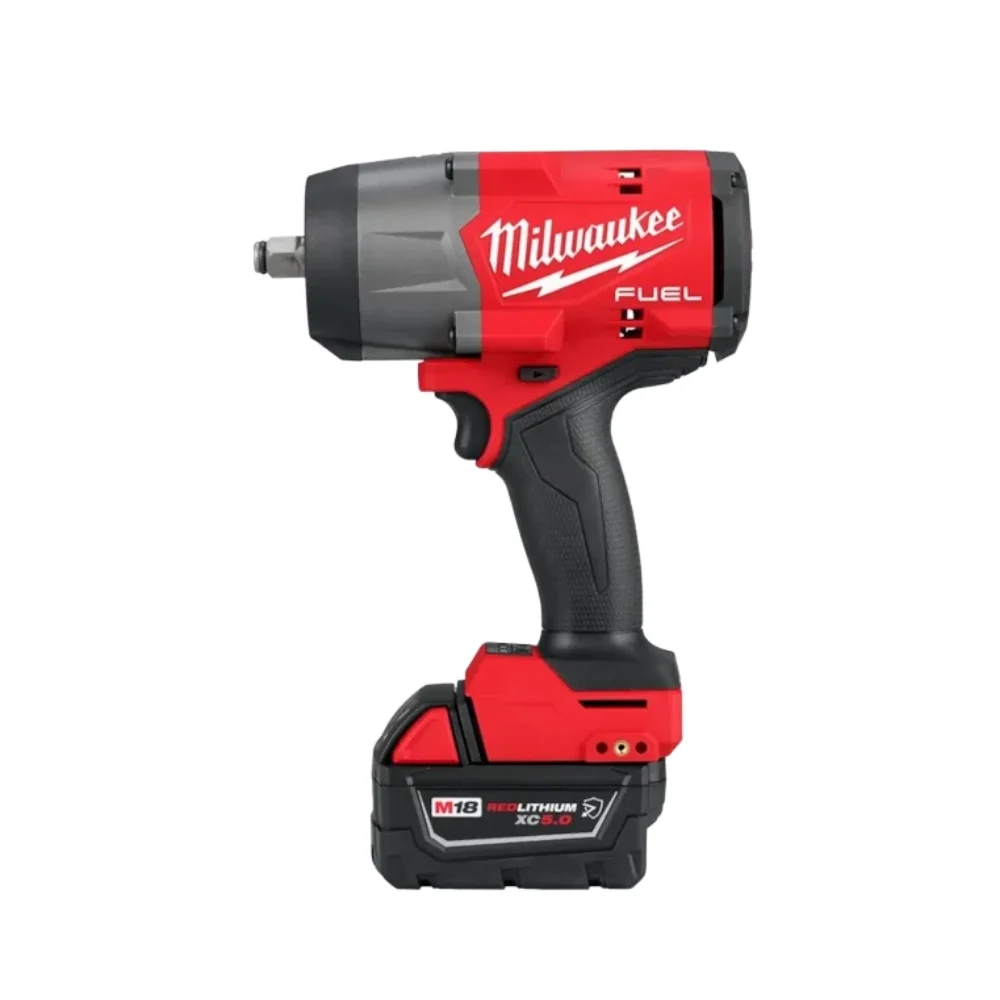 Chave de Impacto a Bateria 18V 1626NM Brushless Bolsa Carregador e 2 Baterias 5AH 1/2" 220V Milwaukee 2967-259