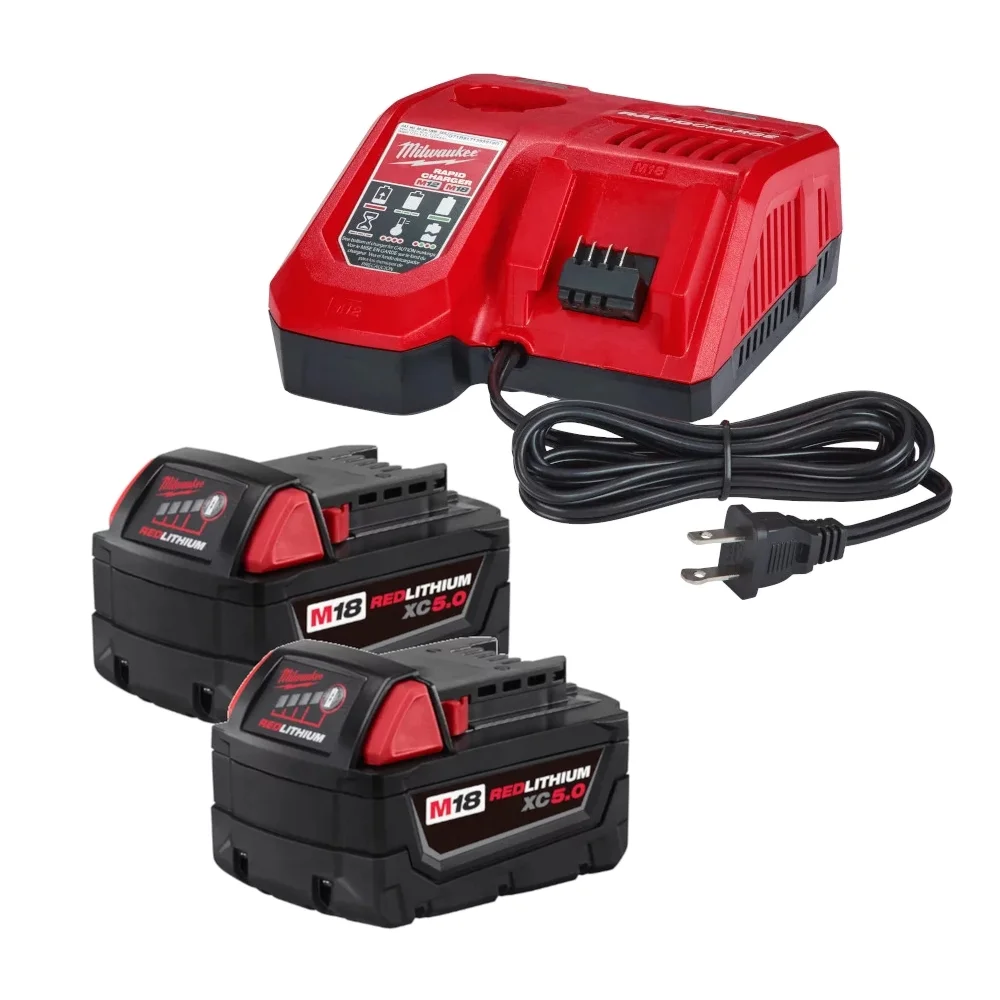 Chave de Impacto a Bateria 18V 1626NM Brushless Maleta Carregador 2 Baterias 5AH 3/4" 220V Milwaukee 2864-259