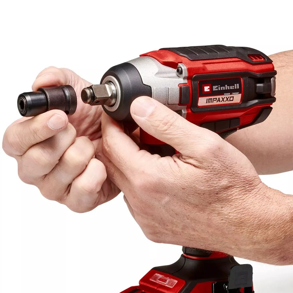 Chave de Impacto a Bateria 18V 230NM Brushless Sem Carregador e Bateria 1/2" Einhell IMPAXXO 18/230