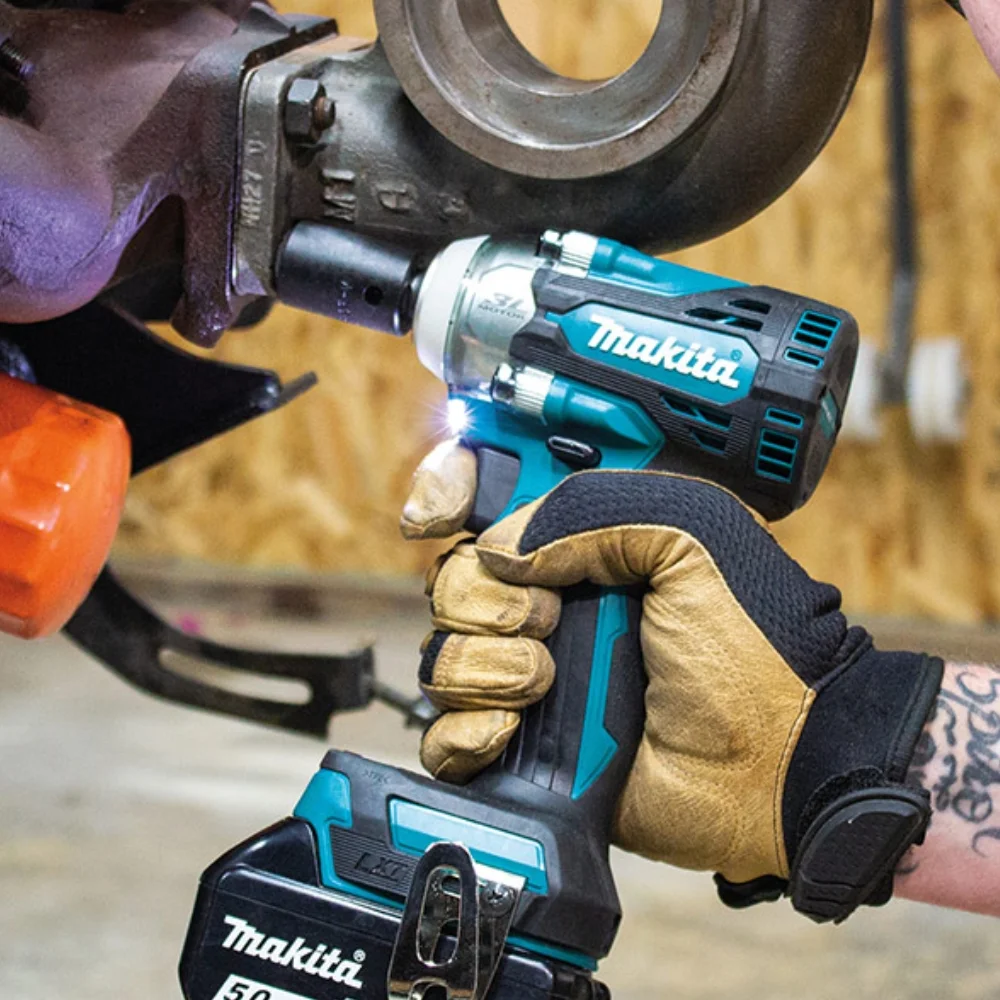 Chave de Impacto a Bateria 18V 330NM Brushless Sem Carregador e Bateria 1/2" Makita DTW300Z