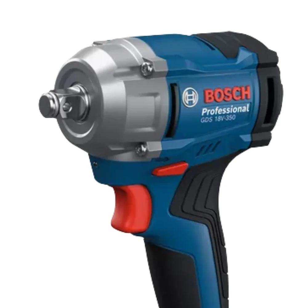 Chave de Impacto a Bateria 18V 350NM Brushless Sem Carregador e Bateria 1/2" Bosch GDS 18V-350
