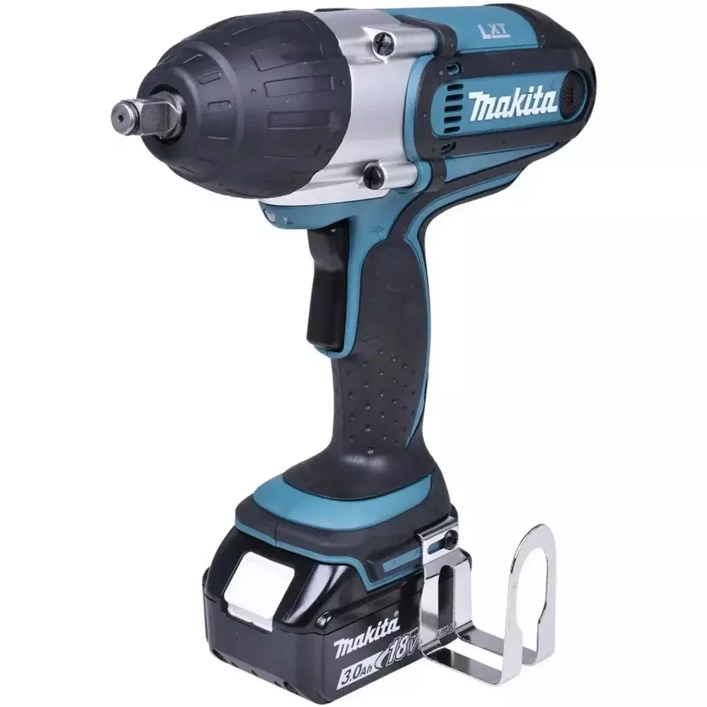 Chave de Impacto a Bateria 18v 440NM com Maleta Carregador e 2 Baterias 3AH 1/2" Bivolt Makita DTW450RFE