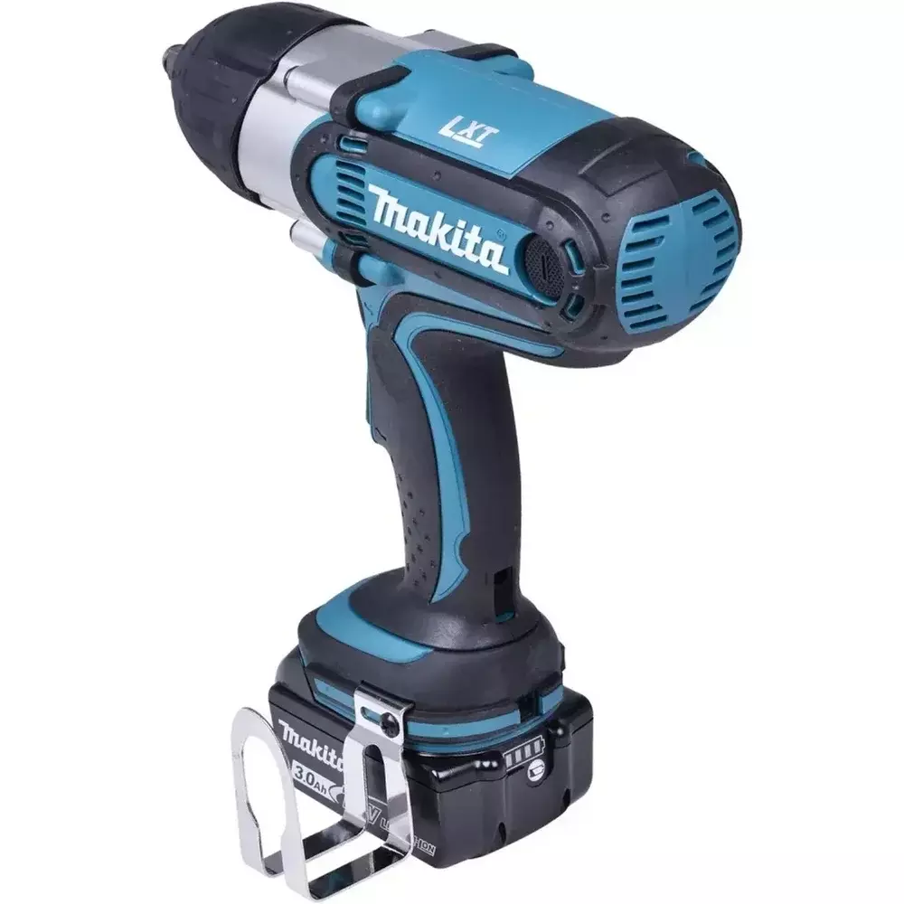 Chave de Impacto a Bateria 18v 440NM com Maleta Carregador e 2 Baterias 3AH 1/2" Bivolt Makita DTW450RFE