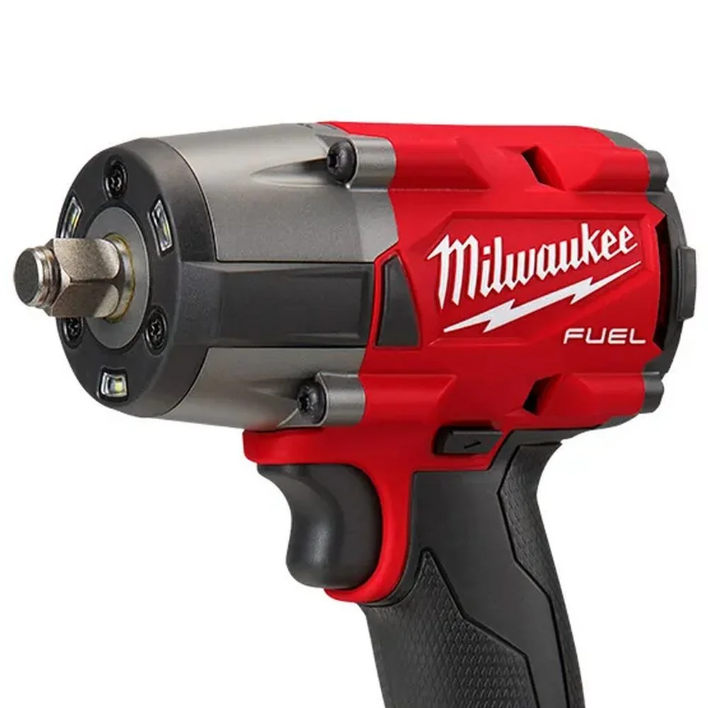 Chave de Impacto a Bateria 18V 745NM Brushless Maleta Carregador 2 Baterias 5AH 1/2" 220V Milwaukee 2962-22R