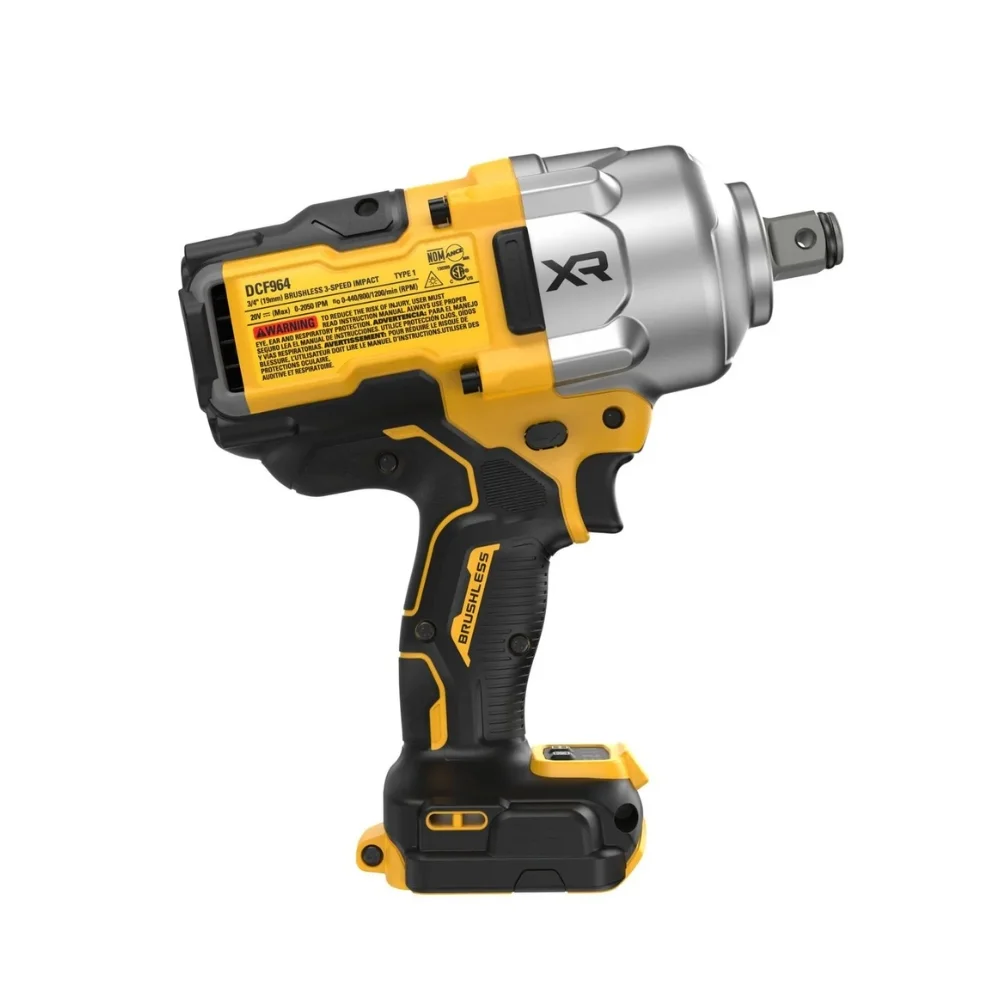 Chave de Impacto a Bateria 20V 2576NM Alto Torque Sem Carregador e Bateria 3/4" Dewalt DCF964B-B3