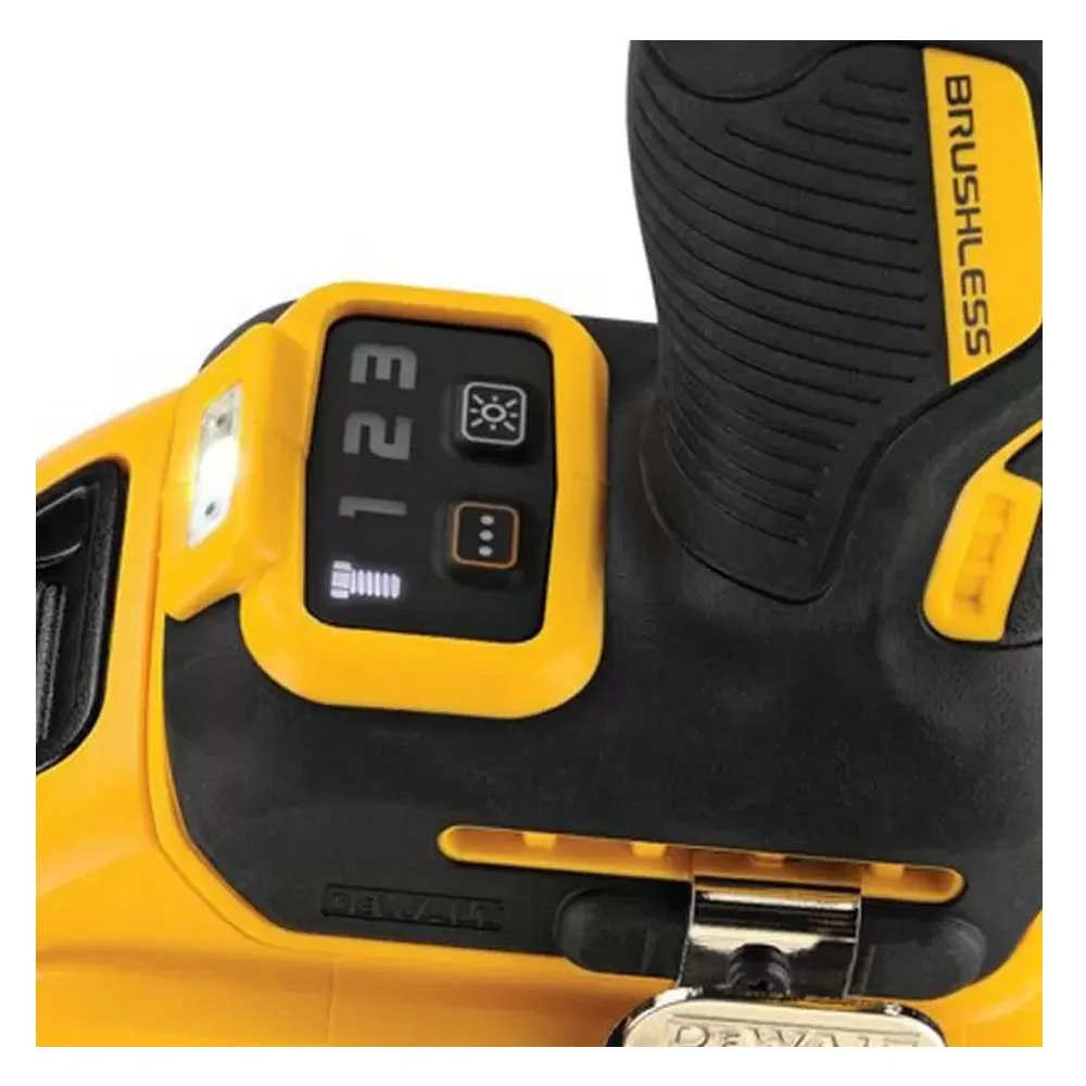 Chave de Impacto a Bateria 20V Max 812NM Brushless Sem Carregador e Bateria 1/2" Dewalt DCF892B-B3