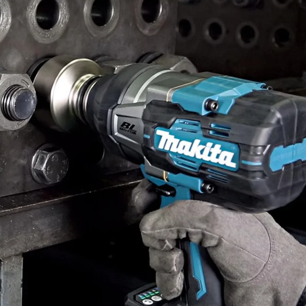 Chave de Impacto a Bateria 40V 1800NM Brushless Maleta Carregador 2 Baterias 2,5A 3/4" Bivolt Makita TW001GD201
