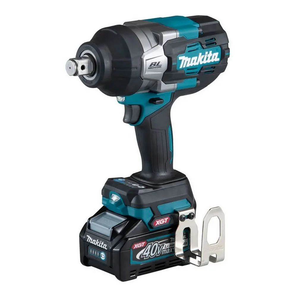 Chave de Impacto a Bateria 40V 1800NM Brushless Maleta Carregador 2 Baterias 4AH 3/4" Bivolt Makita TW001GM201