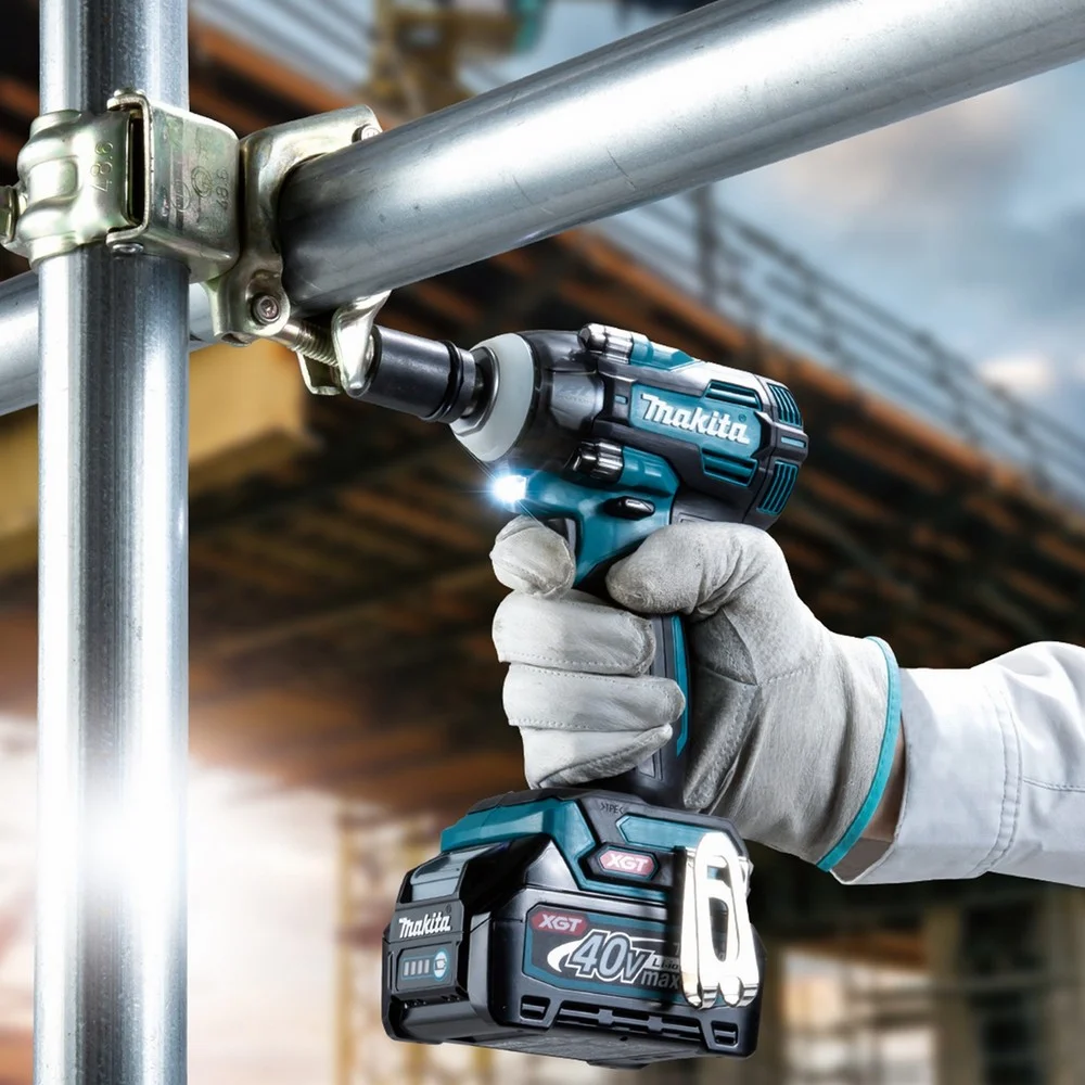 Chave de Impacto a Bateria 40V 350NM Brushless Sem Carregador e Bateria 1/2" Makita TW004GZ