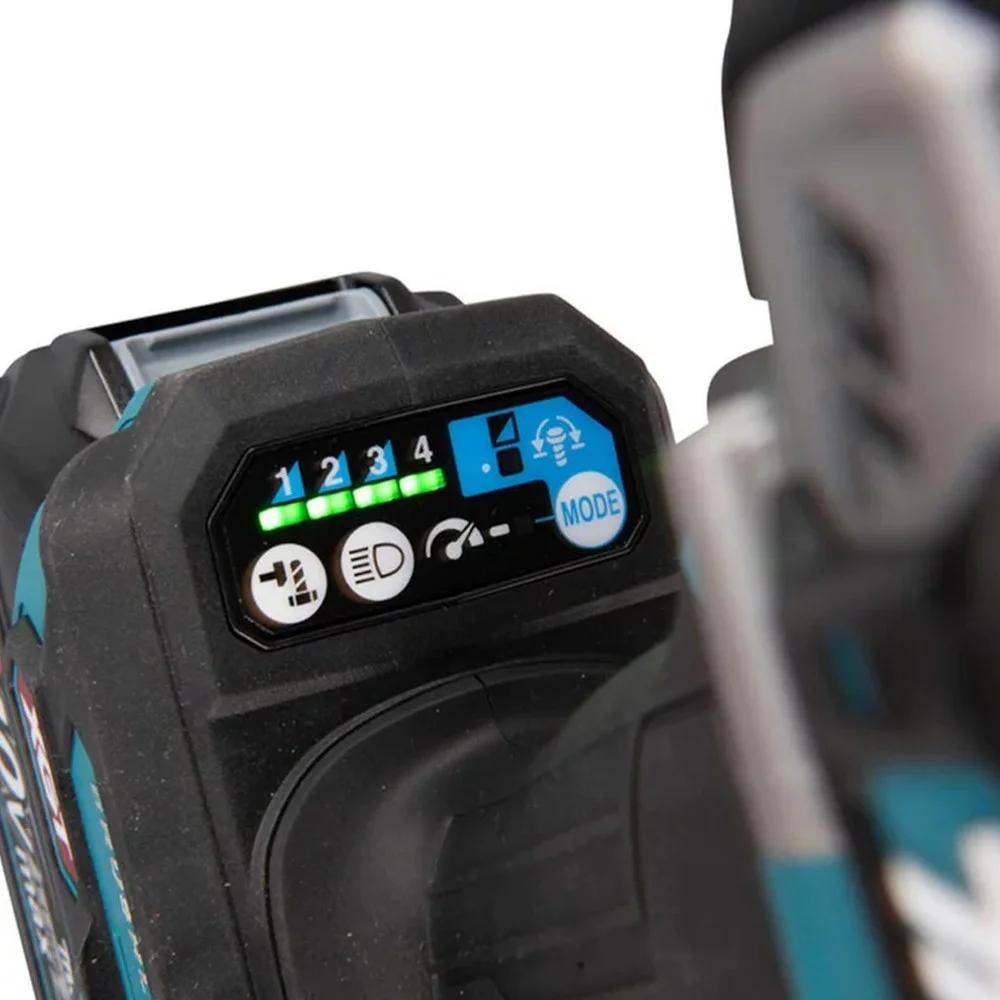 Chave de Impacto a Bateria 40V 760NM Brushless Maleta Carregador e 2 Baterias 4AH 1/2" Bivolt Makita TW007GM201