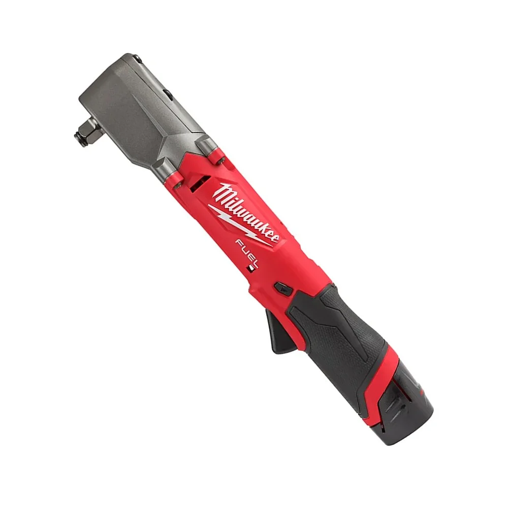 Chave de Impacto Angular a Bateria 12V 298NM Brushless Bolsa Carregador 2 Baterias 2AH 1/2" 220V Milwaukee 2565-22