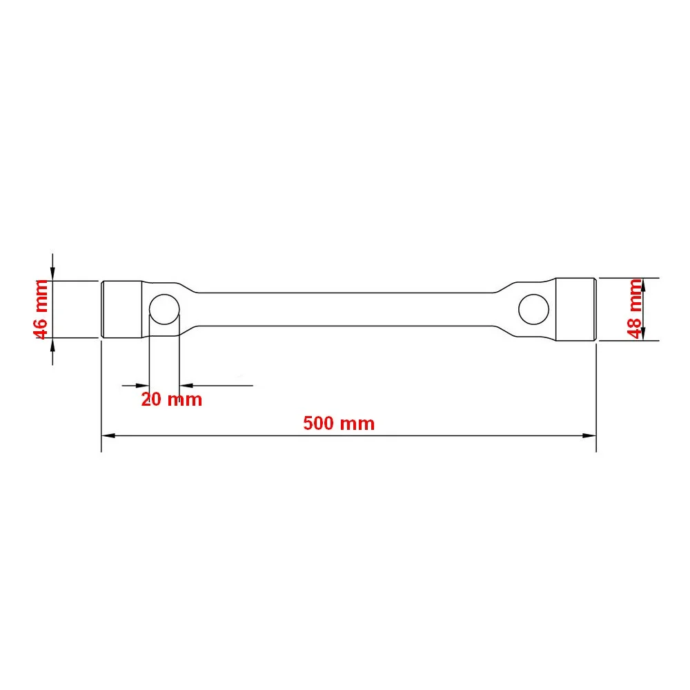 Chave de Roda CRV 30X32MM Tramontina Pro 44740/003