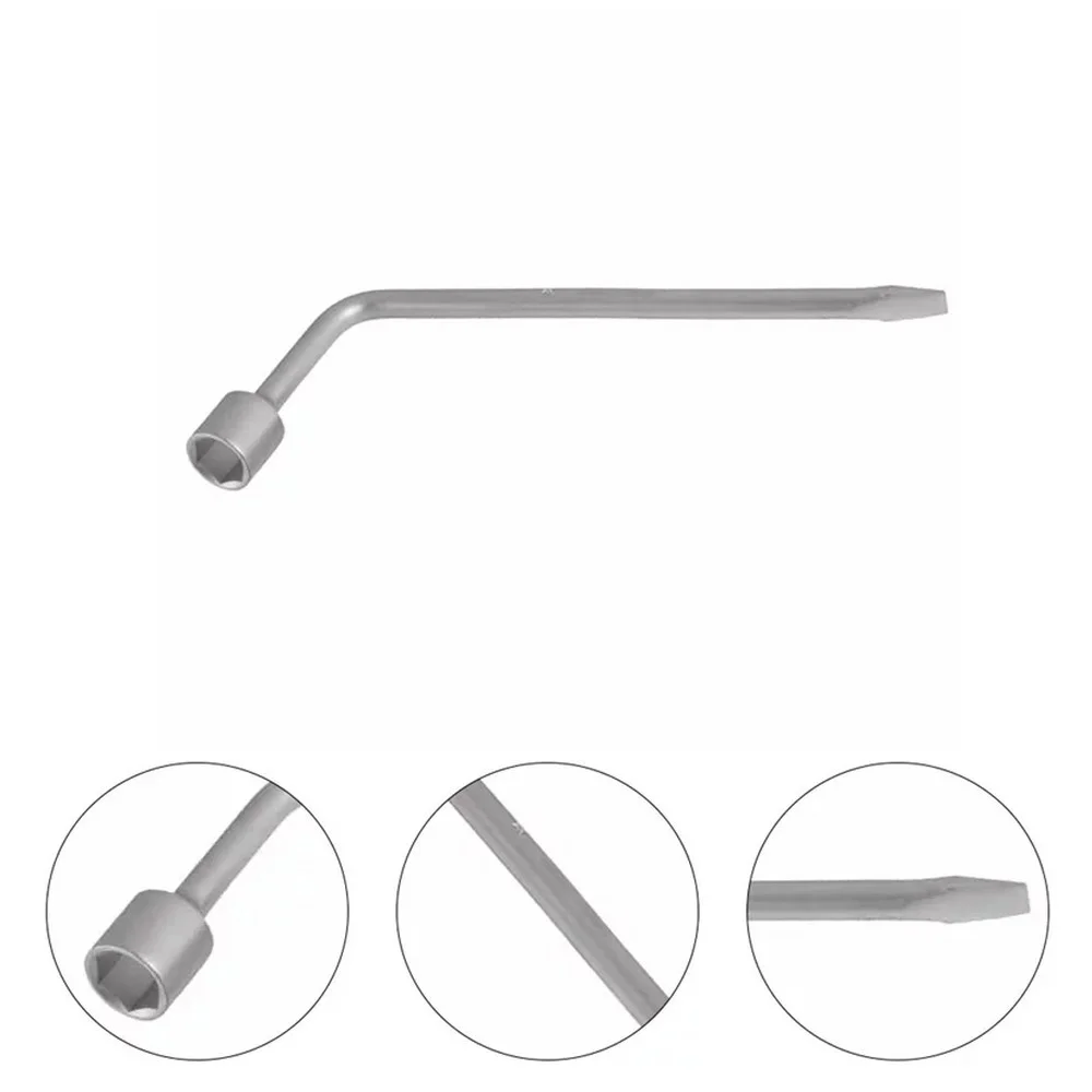 Chave de Roda L com Espatula CRV 19MM Gedore Red R01760019