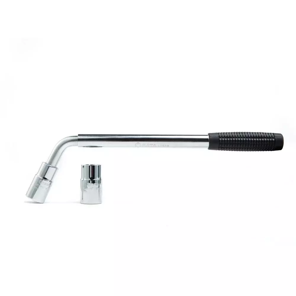 Chave de Roda L para Soquete Encaixe 1/2" com Soquetes 17X19MM 21X23MM CRV 1/2" Sata ST09531SJ