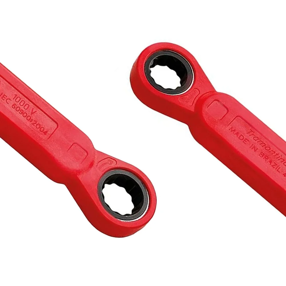 Chave Estria Catraca Isolada 1000V IEC60900 NR10 CRV 12X13MM Tramontina Pro 44325/003