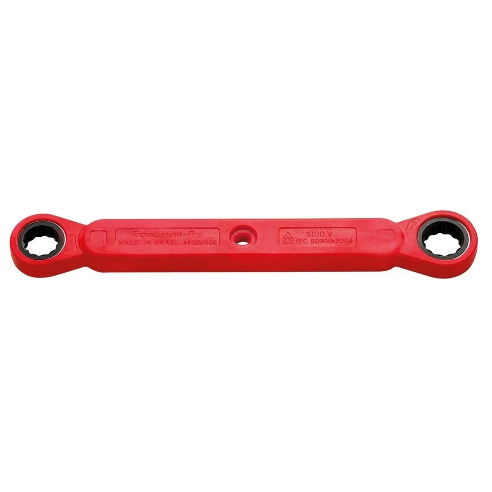 Chave Estria Catraca Isolada 1000V IEC60900 NR10 CRV 12X13MM Tramontina Pro 44325/003