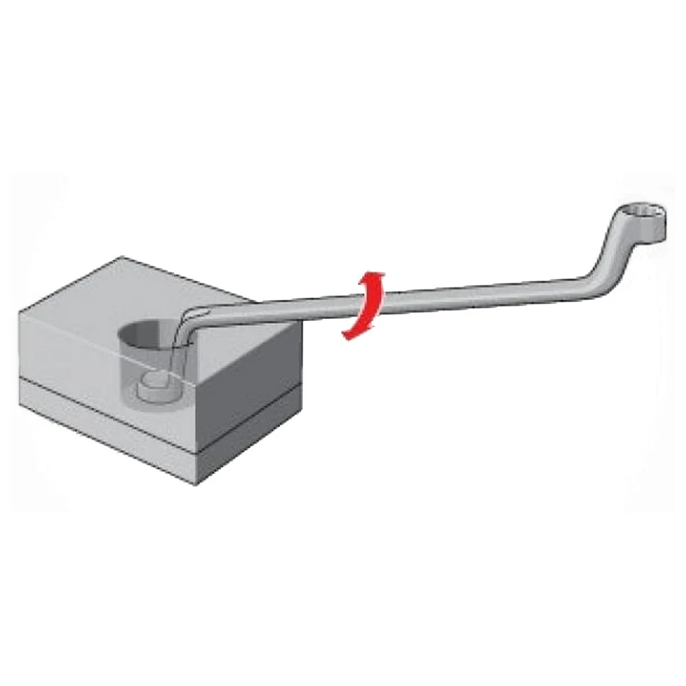Chave Estria CRV 10X13MM Gedore 2