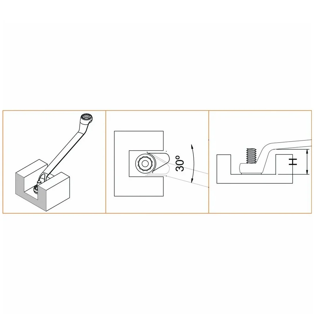 Chave Estria CRV 20X22MM Tramontina Pro 44630/108