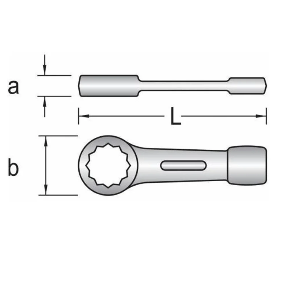 Chave Estria de Bater 27MM Gedore 306