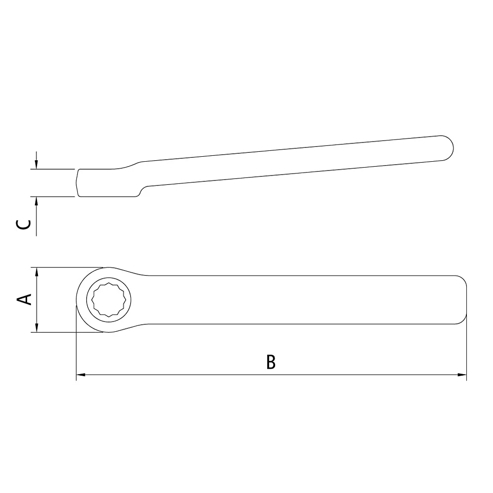 Chave Estria Isolada 1000v IEC60900 NR10 CRV 17MM Tramontina Pro 44322/017