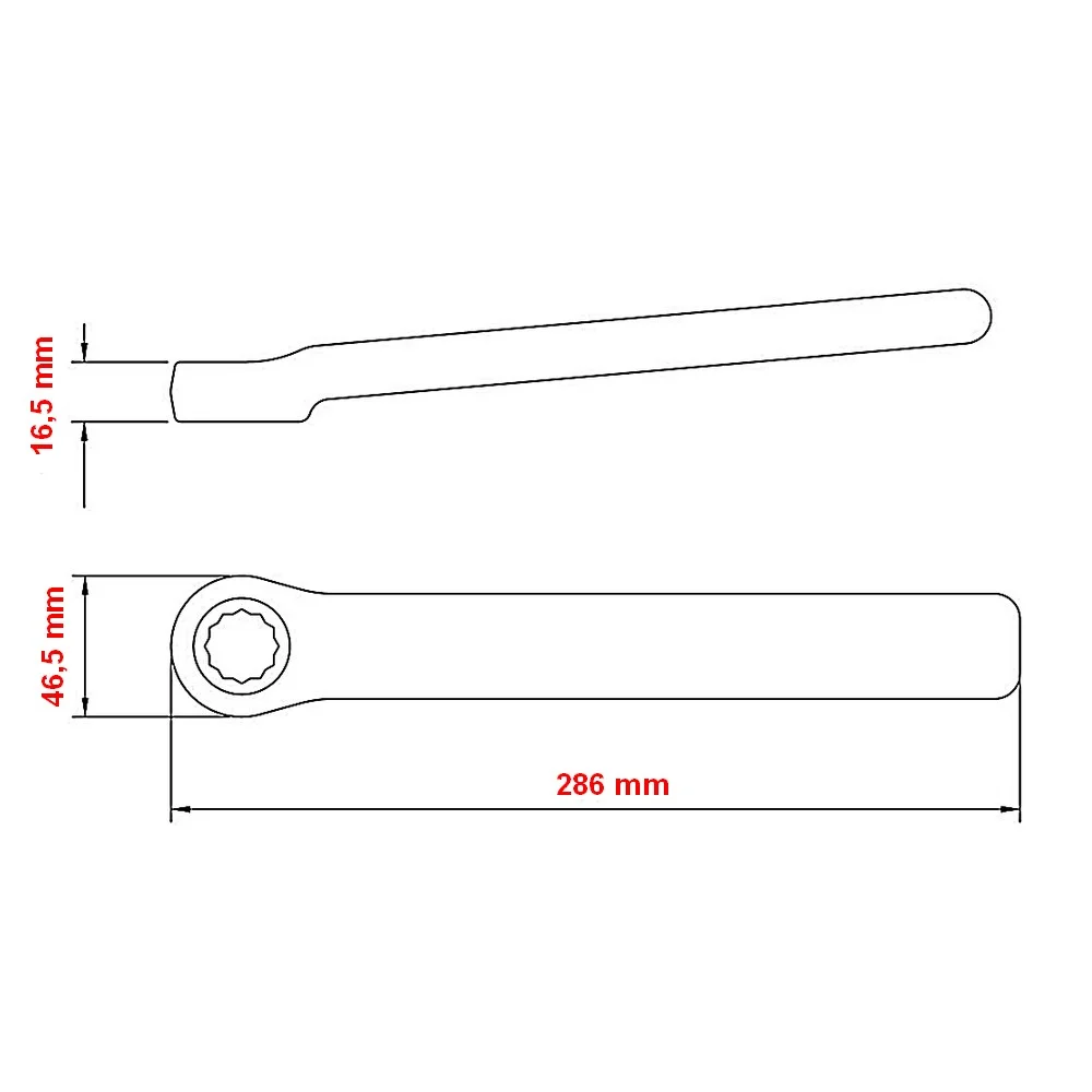 Chave Estria Isolada 1000V IEC60900 NR10 CRV 27MM Tramontina Pro 44322/027