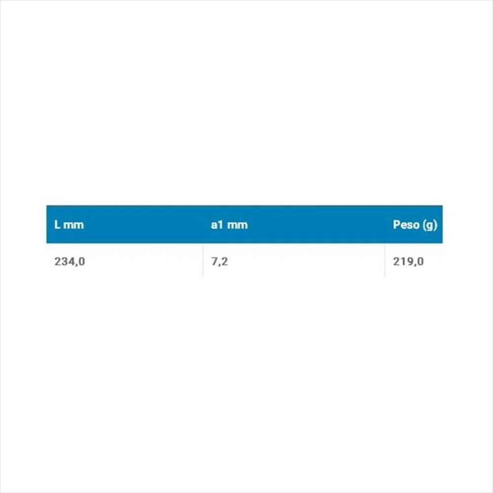 Chave Fixa CRV 19X22MM Gedore 6E