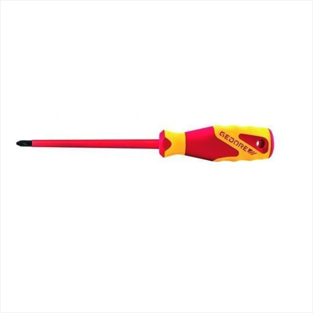 Chave Phillips Haste Isolada 1000V VDE EN60900 IEC60900 NR10 CRV N3X150MM Gedore VDE2160PH