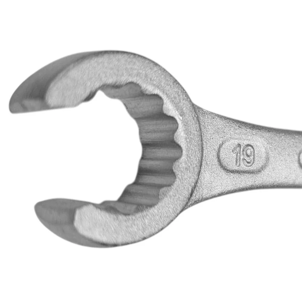 Chave Poligonal Aberta Estriada CRV 19X22MM Gedore 400