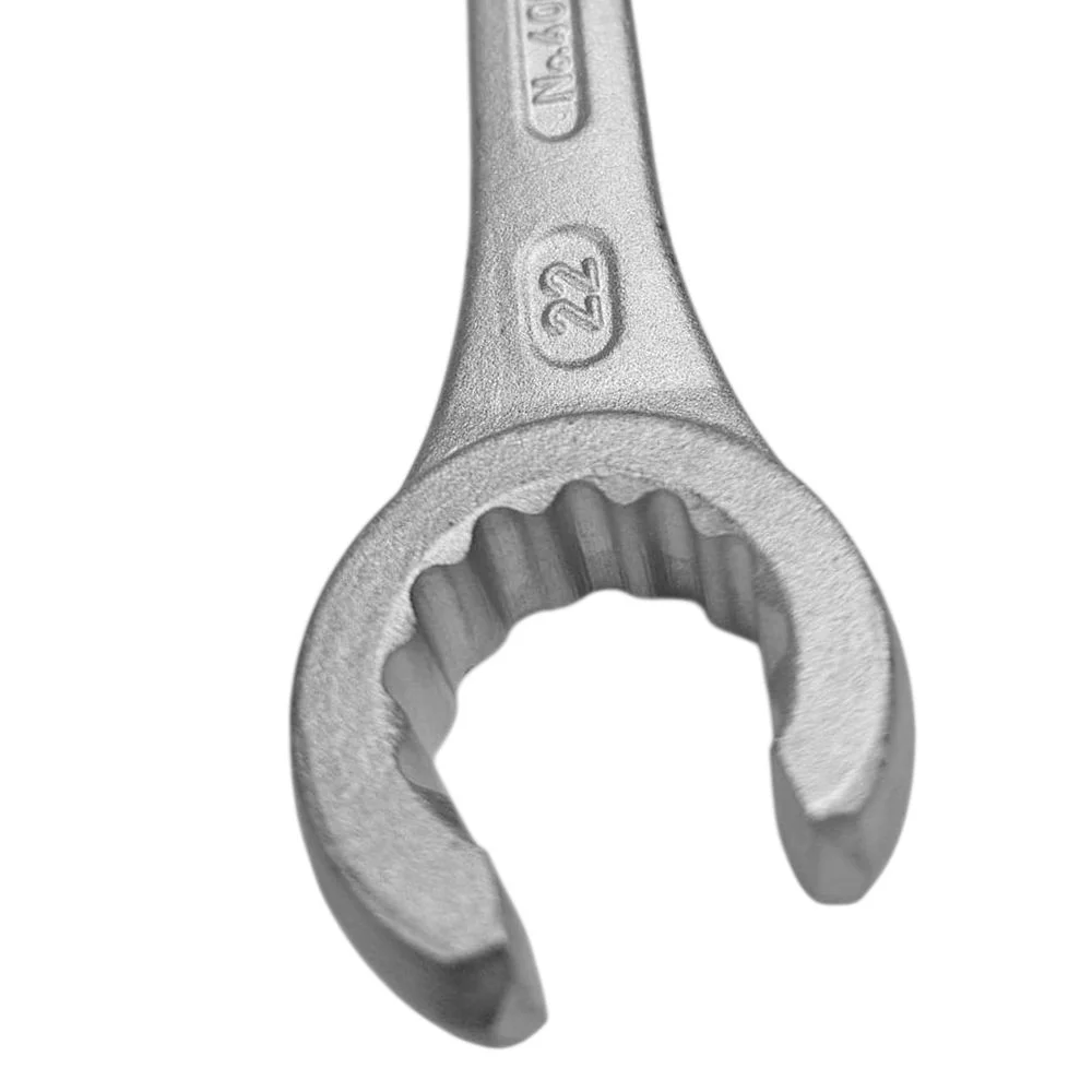 Chave Poligonal Aberta Estriada CRV 19X22MM Gedore 400